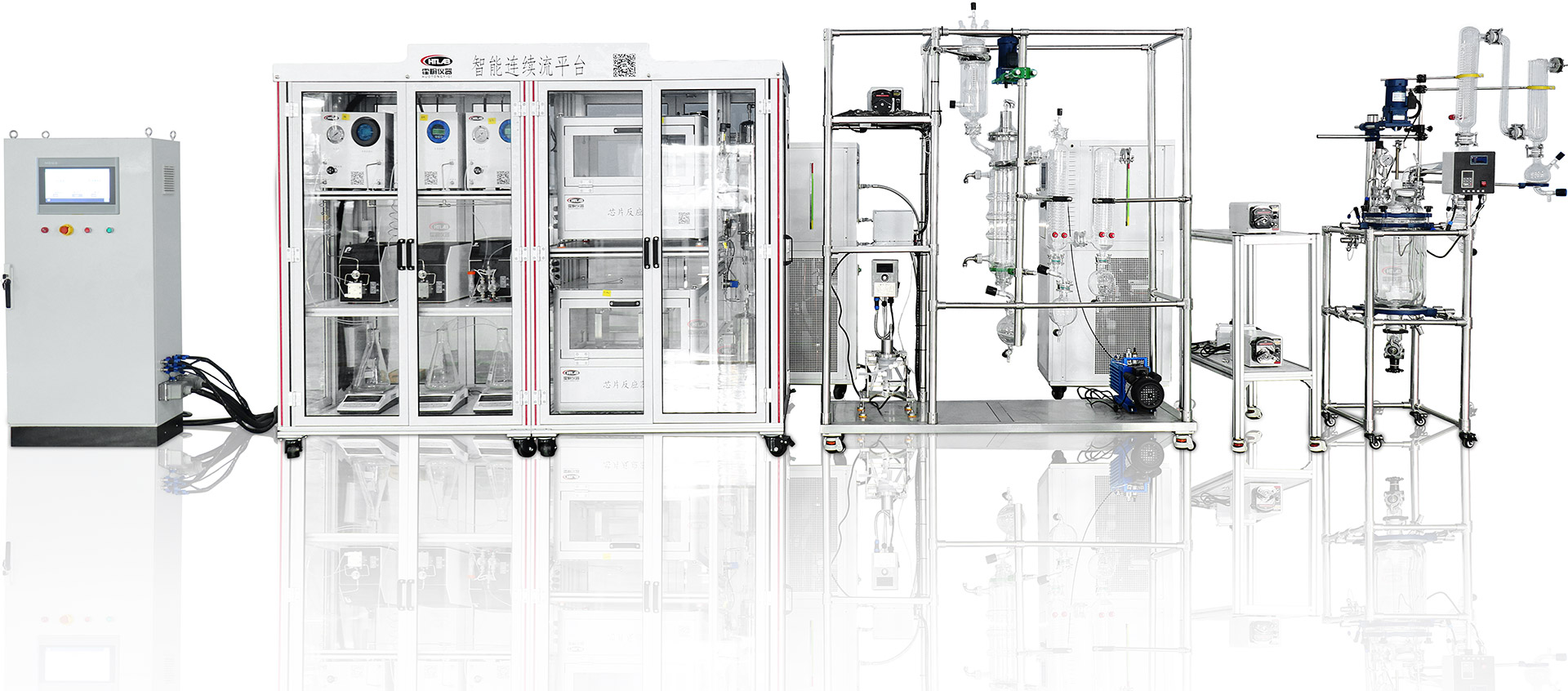 霍桐儀器自主研發的智能連續流硝化反應平臺